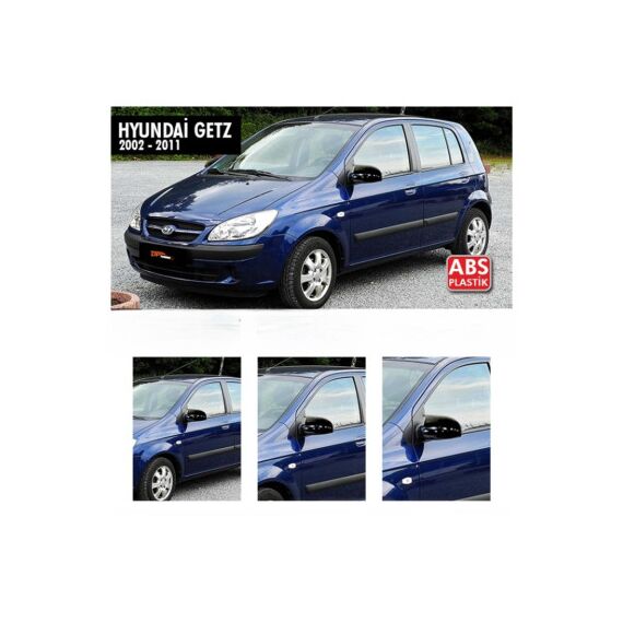 Capace oglinda tip Batman auto compatibile Hyundai Getz 2002-2011 Cod: C544-BAT2-Dacenergy.ro
