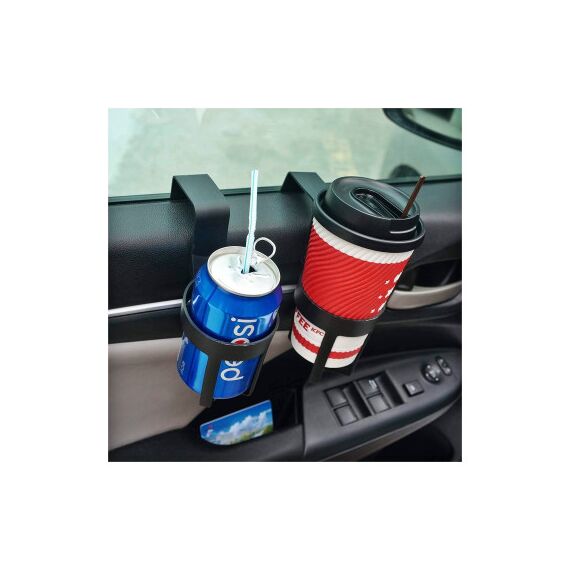 Suport pahar auto pentru usa universal 76 mm negru Cod: FS-6147-poza 6-Dacenergy.ro