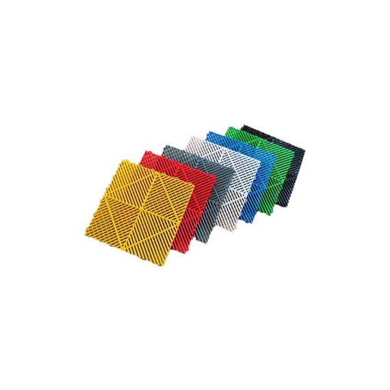 Pardoseala modulara ventilata PP 40x40x1.8cm garaj trafic intens Verde Turcoaz Cod: PM10031-poza 2-Dacenergy.ro