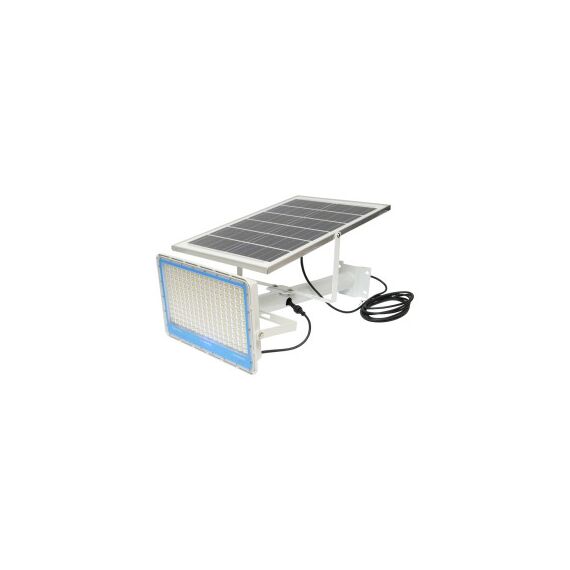 Proiector LED 400W, 6500K cu panou solar 28W telecomanda si baterie 40Ah Breckner Germany Cod: BK69669-Dacenergy.ro