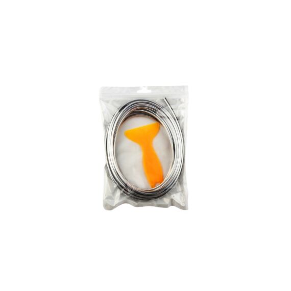 Set rola ornament bord 5 metri cu racleta, latime 6mm Cod: FS-6152-poza 2-Dacenergy.ro