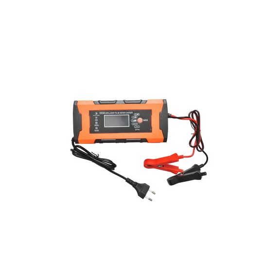 Redresor incarcator digital baterie auto 12V 10A si 24V 5A plumb acid cu functie inteligenta reparare impuls Cod: DISPL18-Dacenergy.ro