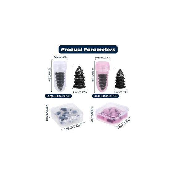 Set surubelnita si dopuri de vulcanizare anvelope pentru reparatii rapide Cod: FS-6413-poza 3-Dacenergy.ro