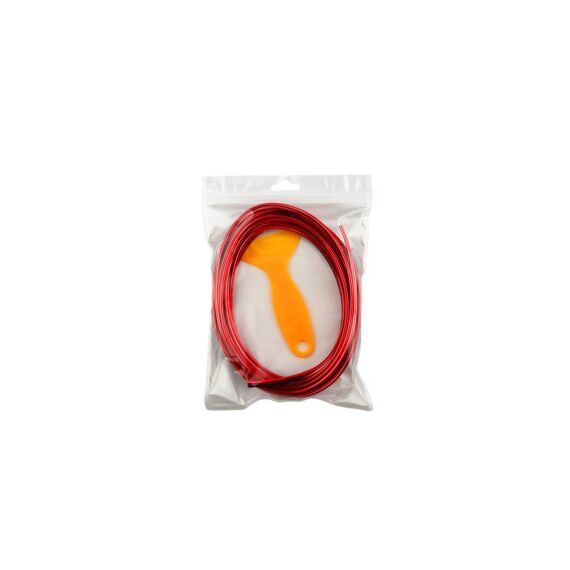 Set rola ornament bord 5 metri cu racleta, latime 6mm Cod: FS-6152-poza 4-Dacenergy.ro