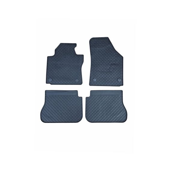Covoare cauciuc compatibile Volkswagen Caddy 2014-2021 Pasageri Cod: KROM115-Dacenergy.ro