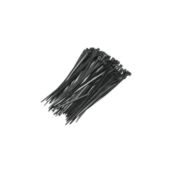 Set 100 coliere plastic 3.6x140 mm negru pentru fixare universala Cod: DISMB01-Dacenergy.ro