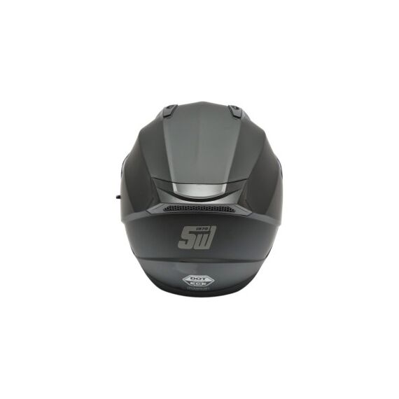 Casca moto integrala negru mat cu viziera transparenta si ochelari de soare, marimea XL Arcane II Cod: DISTM83-poza 6-Dacenergy.ro