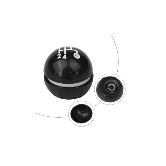 Maner  schimbator auto din plastic compatibil Fiat 500 / 500C 2007-2018  Cod: SC-186-poza 3-Dacenergy.ro