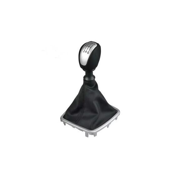 Manson schimbator imitatie piele si maner compatibil Renault Laguna III MK3  6 viteze Cod: SC-47-poza 3-Dacenergy.ro