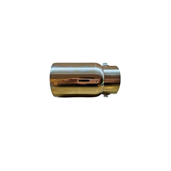 Ornament toba inox Premium, intrare 6.3 cm, lungime 13 cm, diametru exterior 7.5 cm Cod: 7100110-Dacenergy.ro