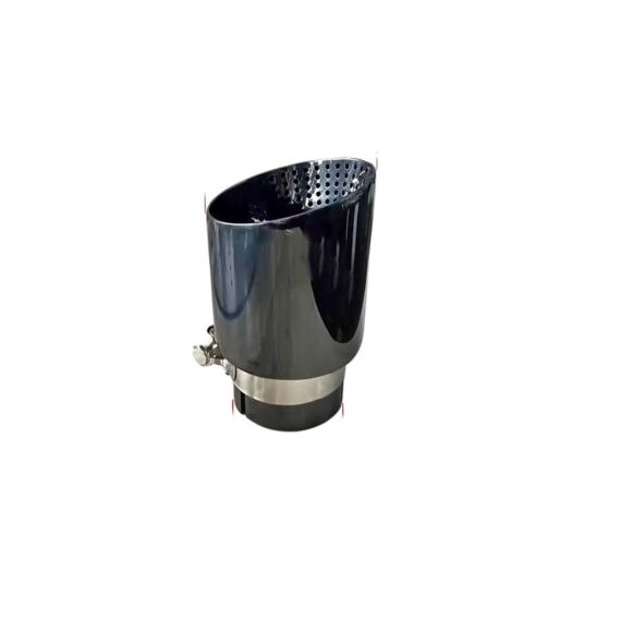 Ornament toba negru diametru intrare 63mm Cod: TY-E234-Dacenergy.ro