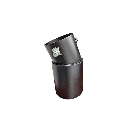 Ornament toba inox universal negru mat diametru 76mm Cod: M82-Dacenergy.ro