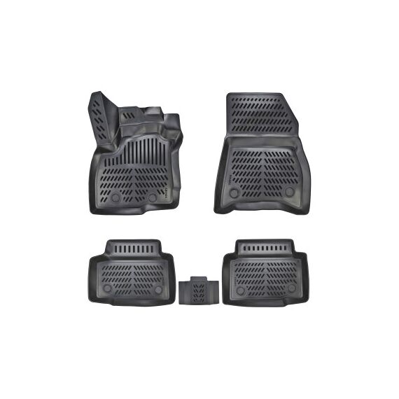 Covoare cauciuc tavita compatibile Dacia Duster III  Mild hybrid 48V  2024-> Cod: A80- X291v2-Dacenergy.ro