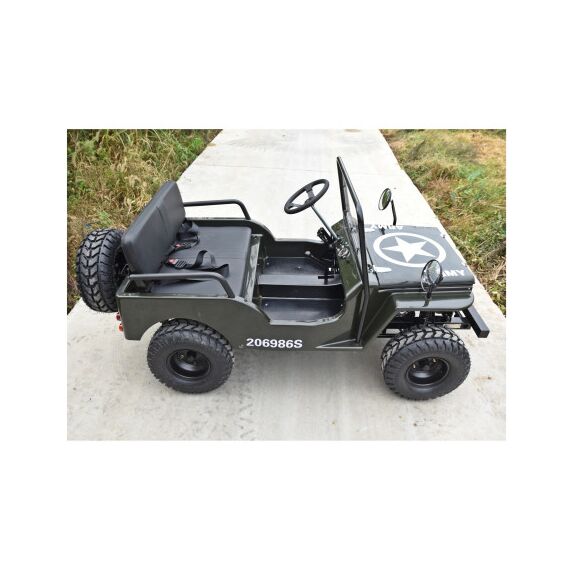 Mini Jeep 125cc 7.5CP cu marsarier 3 viteze off-road pentru copii si adulti Cod: JW1101-125-poza 4-Dacenergy.ro