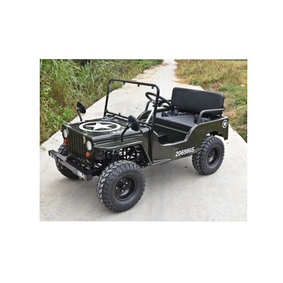 Mini Jeep 125cc 7.5CP cu marsarier 3 viteze off-road pentru copii si adulti Cod: JW1101-125-Dacenergy.ro