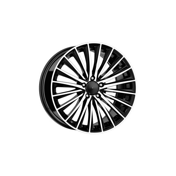 Jante DY987 KM 17x7.5 5x112 ET35 negru polish compatibile Mercedes, Volkswagen, Audi, Seat, Skoda, Cupra-Dacenergy.ro