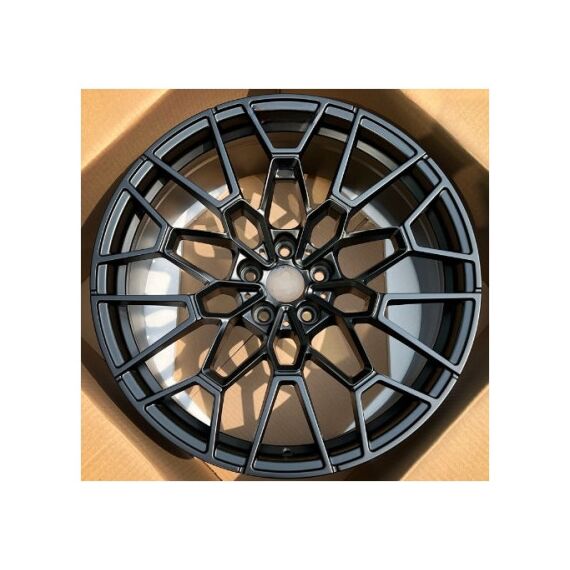 Jante DY1650 KM 20x9 fata 20x10 spate 5x120 ET30 ET40 negru lucios compatibile BMW-poza 3-Dacenergy.ro