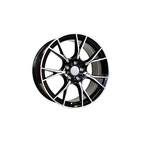 Jante PDW 19x8.5 fata 19x9.5 spate 5x112 ET25 ET33 negru polish compatibile BMW  Cod: L95407F12 NX / L95407R92 NX-Dacenergy.ro