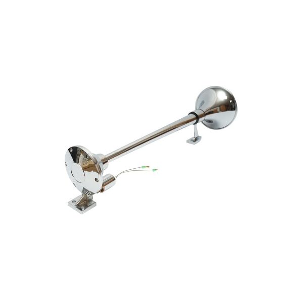 Claxon auto 1 trompeta 630 mm 12V 24V pentru compresor aer Cod: BK60103-poza 3-Dacenergy.ro