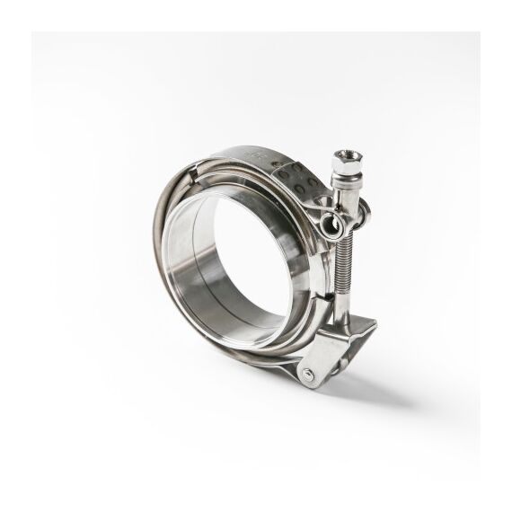 Colier evacuare tip V-Band cu flanse incluse 89 mm 3.5 inch inox prindere rapida Cod: TY-VB89-Dacenergy.ro