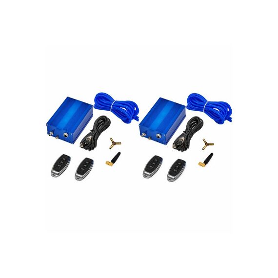 Set toba sport evacuare auto cut off valve cu telecomanda 63 mm reglaj sunet inox stanga dreapta Cod: FM01-63mm-poza 6-Dacenergy.ro