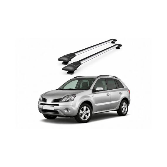 Bare portbagaj transversale auto aluminiu compatibile Renault Koleos SUV 2008-2012 96-96 cm Cod: KL8-Dacenergy.ro