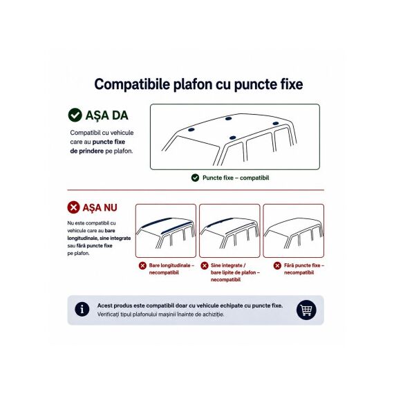 Set bare transversale aluminiu cu prindere in puncte fixe compatibile Mercedes Clasa A W177 2018-> negre sau argintii Cod: 120101 Kit 204-poza 5-Dacenergy.ro