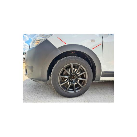 Protectii aripi auto ABS 8 bucati compatibile Dacia Dokker 2012-2022 Cod: DDK2012-B-poza 4-Dacenergy.ro