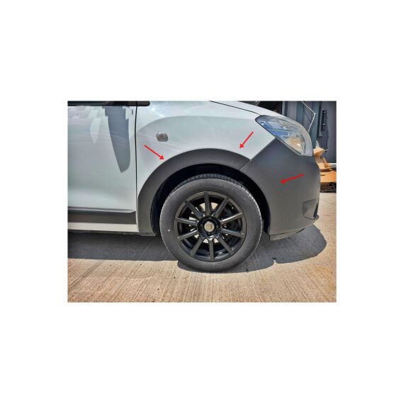 Protectii aripi auto ABS 8 bucati compatibile Dacia Dokker 2012-2022 Cod: DDK2012-B-poza 3-Dacenergy.ro