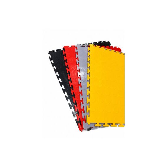 Pardoseala modulara PVC pentru garaj negru 500 x 500 x 6 mm Cod: PPM02-poza 3-Dacenergy.ro