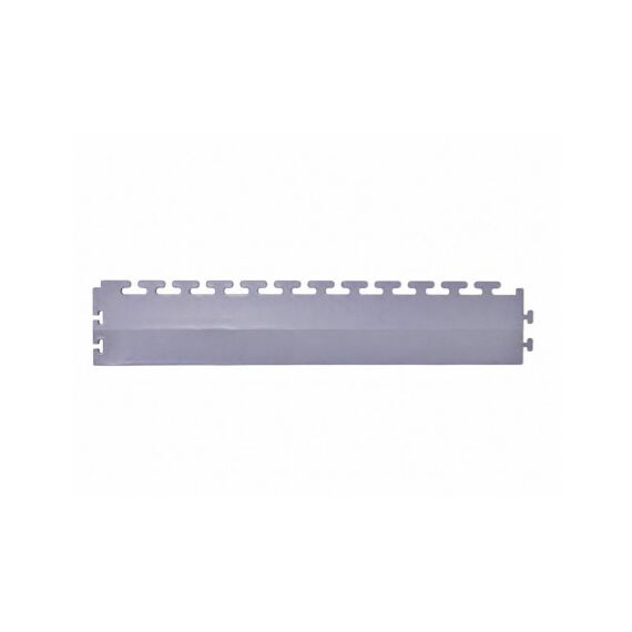 Margine pardoseala modulara PVC pentru garaj gri 500 x 100 x 6 mm Cod: MPM01-Dacenergy.ro