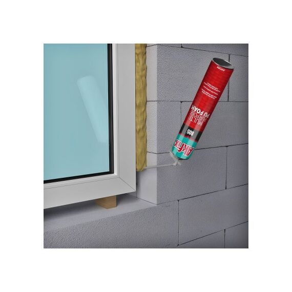 Spuma poliuretanica de montaj cu pai 750 ml Akfix 805 Cod: 805-poza 2-Dacenergy.ro