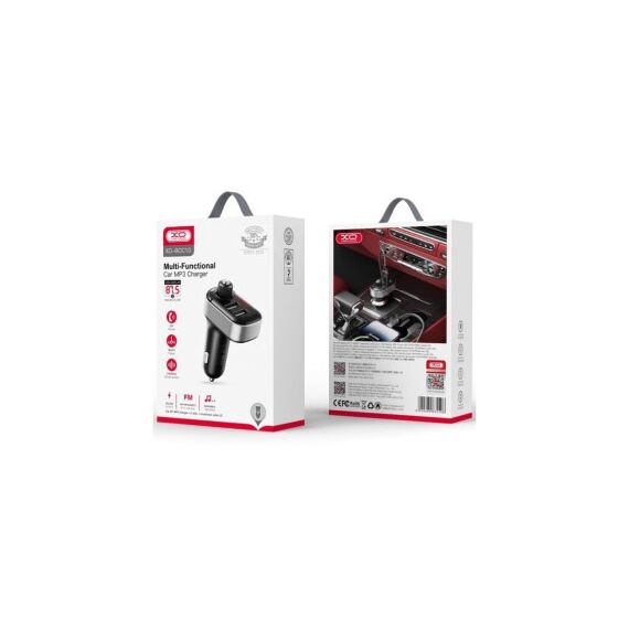 Modulator MP3 Smart cu functie handsfree auto Bluetooth si incarcator auto 3.1A Cod: XO-BCC10-poza 3-Dacenergy.ro