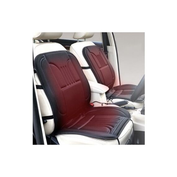 Husa auto scaun cu incalzire electrica 12V 20-45W 97x47 cm neagra  Cod: RAZ002-poza 3-Dacenergy.ro