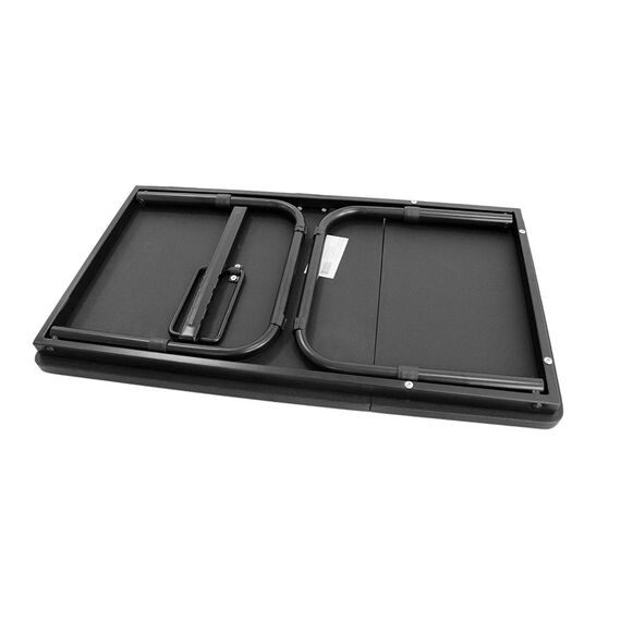 Masa pentru laptop DacEnergy©, structura din teava metalica, blat din MDF vopsit negru, inclinabil, reglabil pe inaltime, 60 x 35 x 27.5 cm-poza 4-Dacenergy.ro