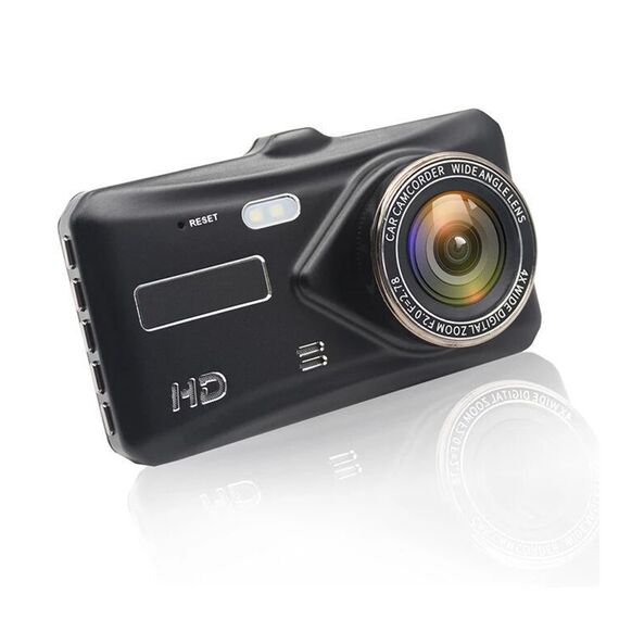 Camera auto DVR DacEnergy©, dual lens, video 1080 P full HD, night vision, G Senzor, detectie miscare, monitor parcare, unghi de filmare 170 °, ecran 4 inch-poza 2-Dacenergy.ro