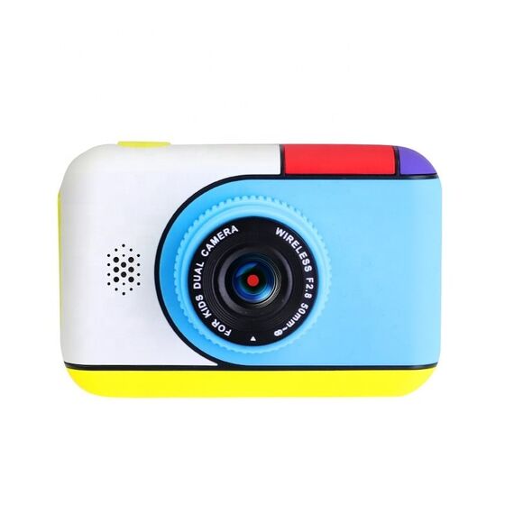 Camera foto/video pentru copii DacEnergy©, design Mickey Mouse, camera duala, jocuri, filtru creativ, ecran IPS de 2,4 inch, culoare roz, Culoare: Roz-poza 5-Dacenergy.ro