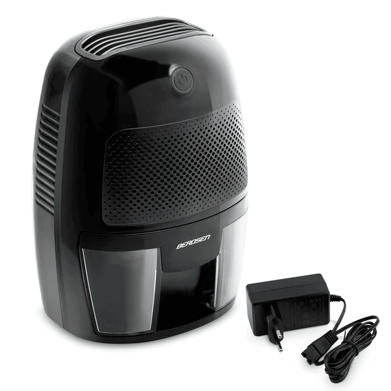 Dezumidificator, rezervor 500 ml, alimentare 220 - 240 V, capacitate 250 ml/ 24h, 30 dB, 23 W, tehnologia Peltier, indicatorul luminos, negru, Capacitate dezumificare zilnica	: 250 ml, Culoare: Negru-poza 3-Dacenergy.ro
