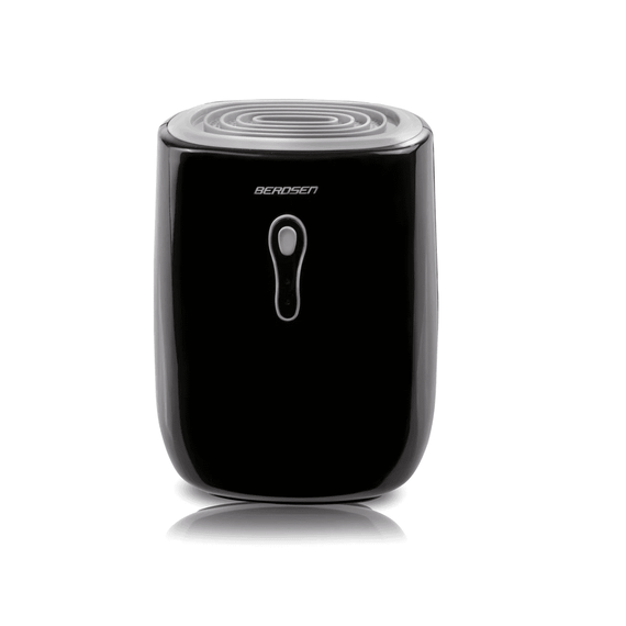 Dezumidificator, capacitate rezervor 500 ml, mod Peltier termoelectric, detector de nivel al apei, functionare silentioasa, negru si gri, Culoare: Negru , gri-poza 5-Dacenergy.ro