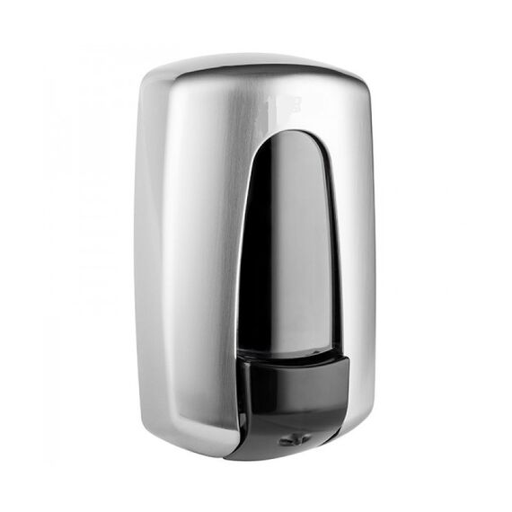Dozator manual DacEnergy©, ABS, pentru sapun lichid, usor de realimentat, 900 ml, nichelat-Dacenergy.ro