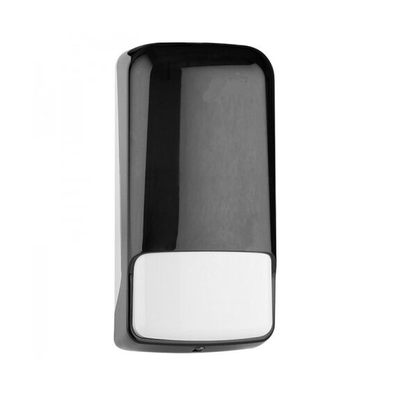 Dozator manual DacEnergy©, ABS, de sapun lichid, se reumple, rezervor interior transparent si detasabil, 800 ml, negru-Dacenergy.ro