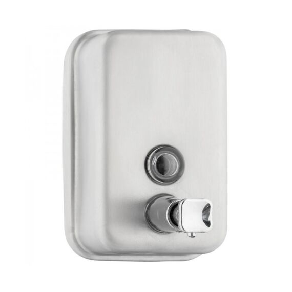 Dozator manual DacEnergy©, fabricat din inox satinat, de sapun lichid, 500 ml-Dacenergy.ro