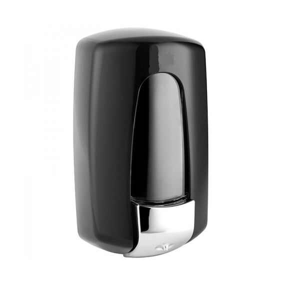 Dozator manual DacEnergy©, ABS, pentru sapun lichid, usor de realimentat, 900 ml, negru-Dacenergy.ro