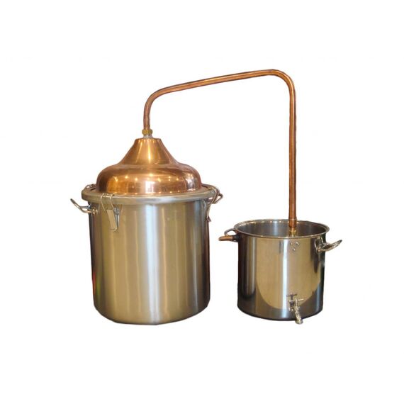 Alambic tuica DacEnergy©, oala inox, teava din cupru, usor de umplut si golit, 92 L-Dacenergy.ro