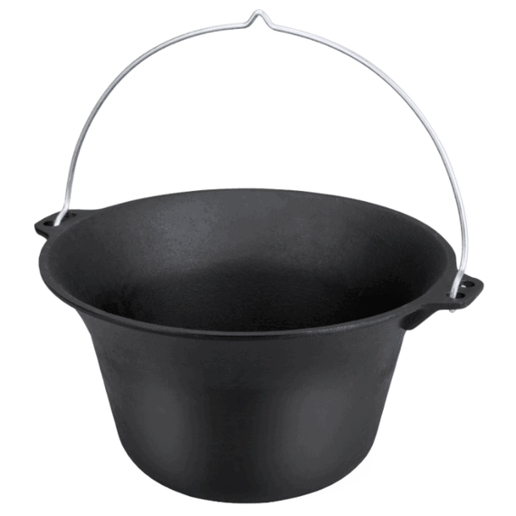 Ceaun, din fonta, usor de curatat, cu maner, 22L-Dacenergy.ro