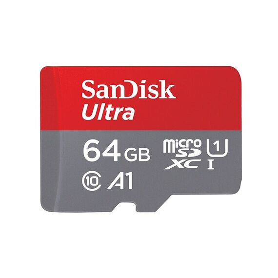 Card de memorie DacEnergy©, microSDXC 64GB, clasa 10 A1 UHS-I, 100MBss, adaptor SD Micro TF/SD-Dacenergy.ro