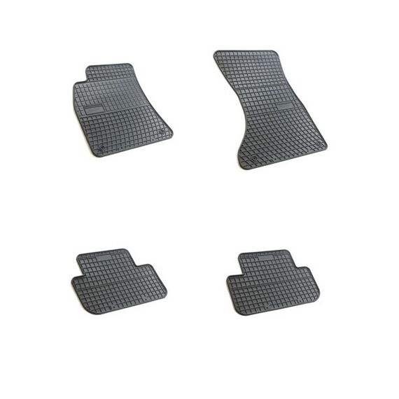 Covorase profesionale cauciuc dedicate AUDI A4 B8 de la 2007 tot  modelul B8 Negre-Dacenergy.ro