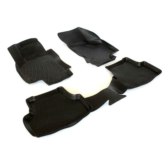 Set covorase profesionale cauciuc culoare negru stil tavita dedicate SKODA OCTAVIA III dupa anul 2012-Dacenergy.ro