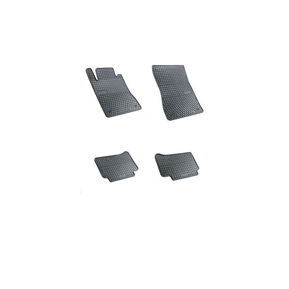 Set covorase profesionale cauciuc culoare negru dedicate  MERCEDES E-KLASSE W/S211 2002-2009-Dacenergy.ro