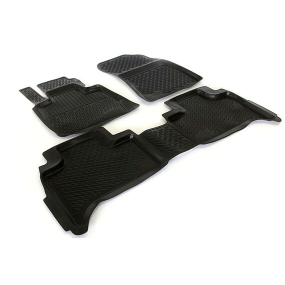 Set  covorase profesionale cauciuc culoare negru stil tavita dedicate BMW X3 F25 dupa anul 2010-Dacenergy.ro